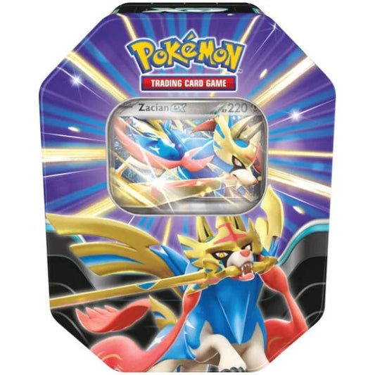 Zacian Ex Tin