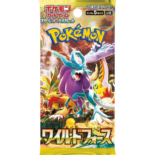 Scarlet & Violet - Wild Force Booster (Jap.)